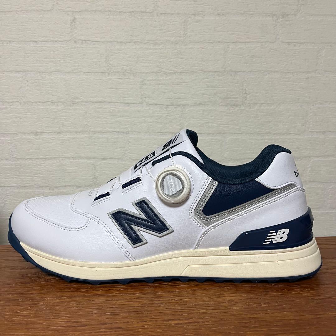 【新品】ニューバランス 574 シリーズ ゴルフシューズ ボア 26cm