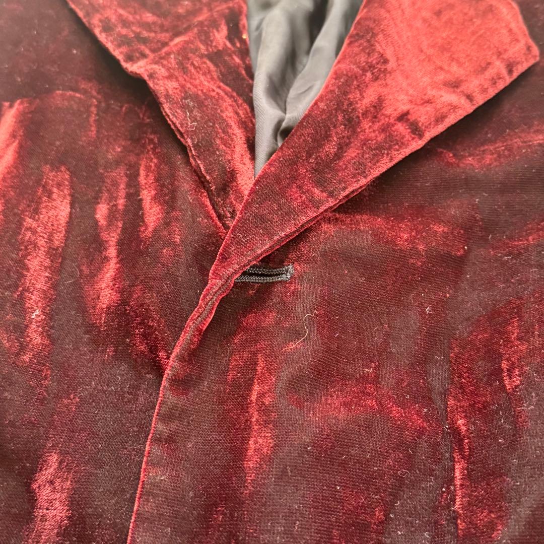 【91AW】COMME des GARCONS ベルベット ジャケット