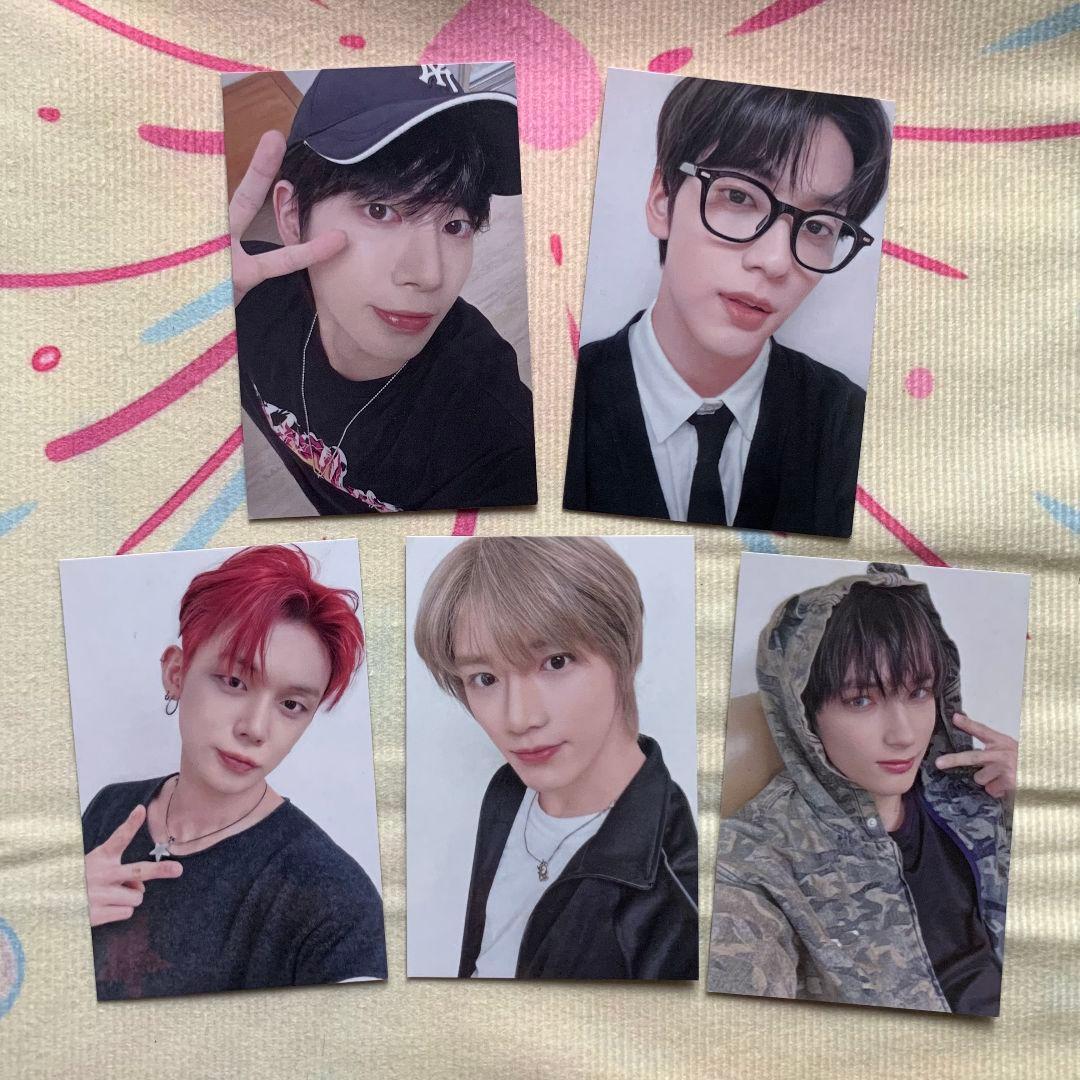 TXT アンコン MOAZONE ACT PROMISE トレカ 全員5枚