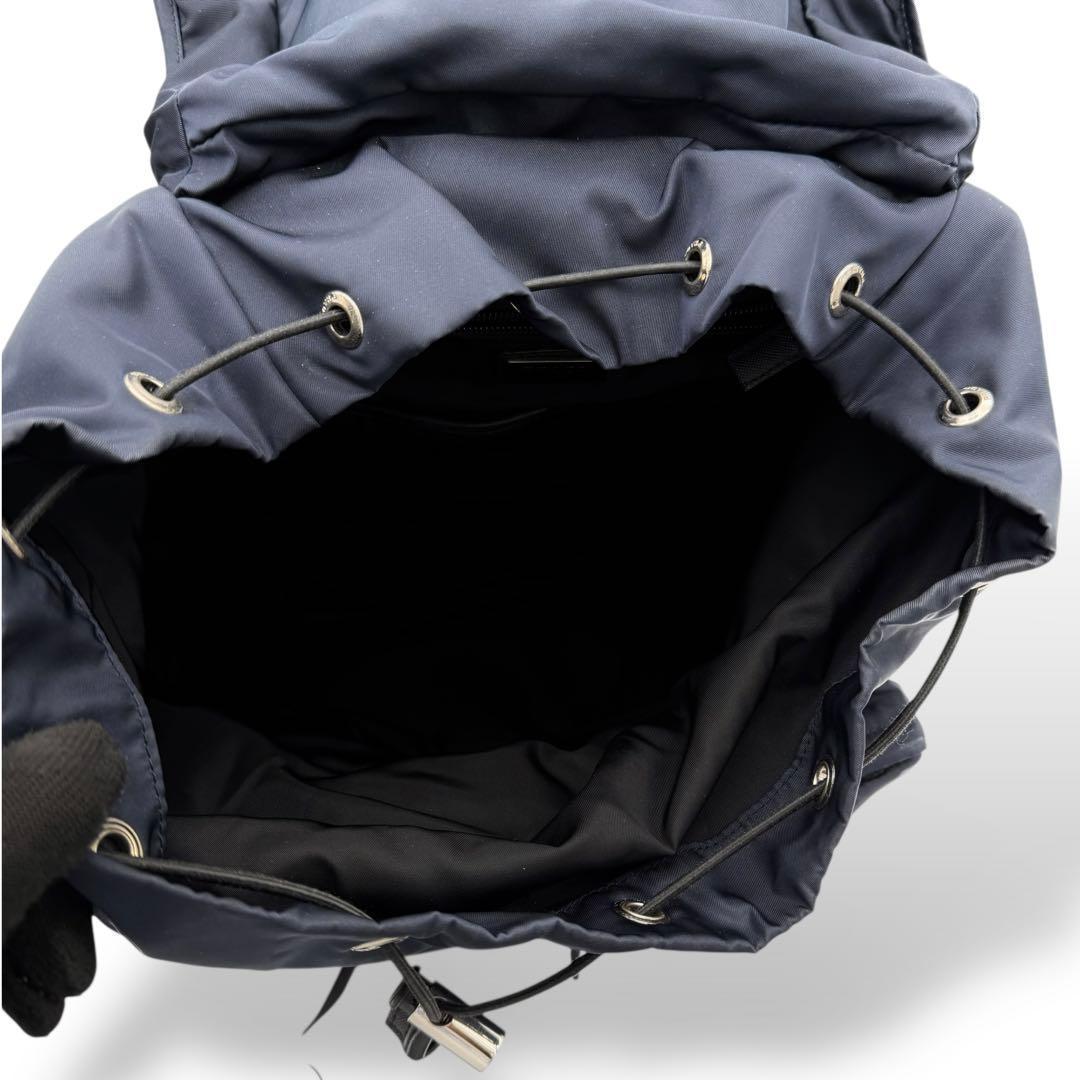 [未使用級] プラダ　リュックサック　バックパック　テスート　ナイロン　メンズ