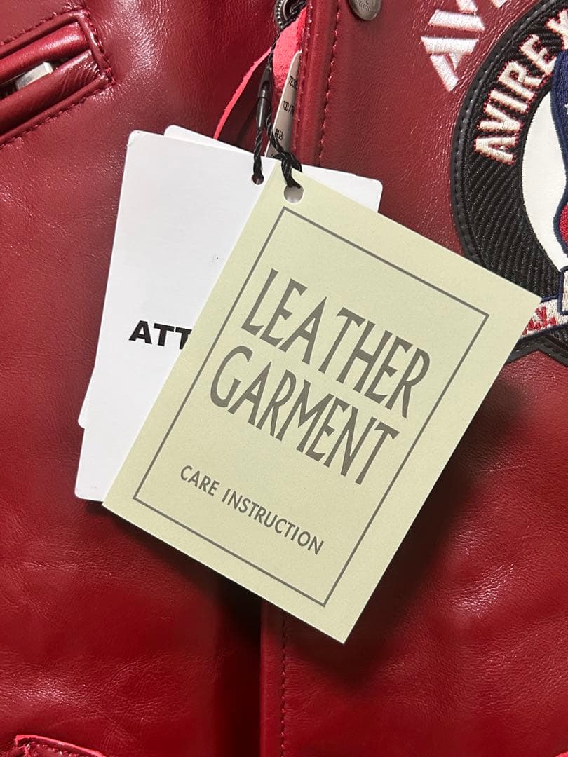 ジャケット・アウター Summit x Avirex leather varsity jacket