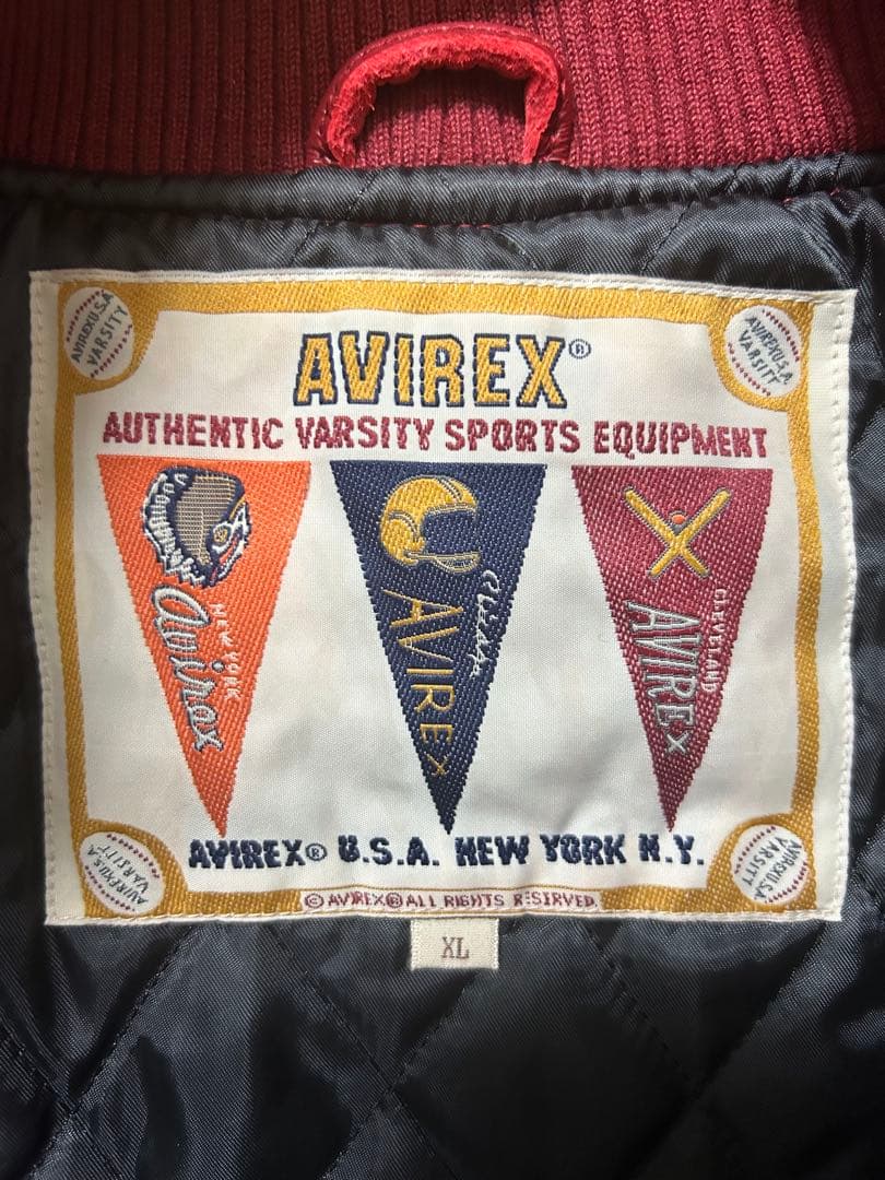 ジャケット・アウター Summit x Avirex leather varsity jacket