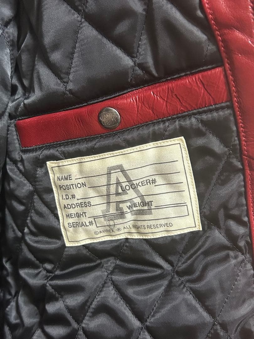 ジャケット・アウター Summit x Avirex leather varsity jacket