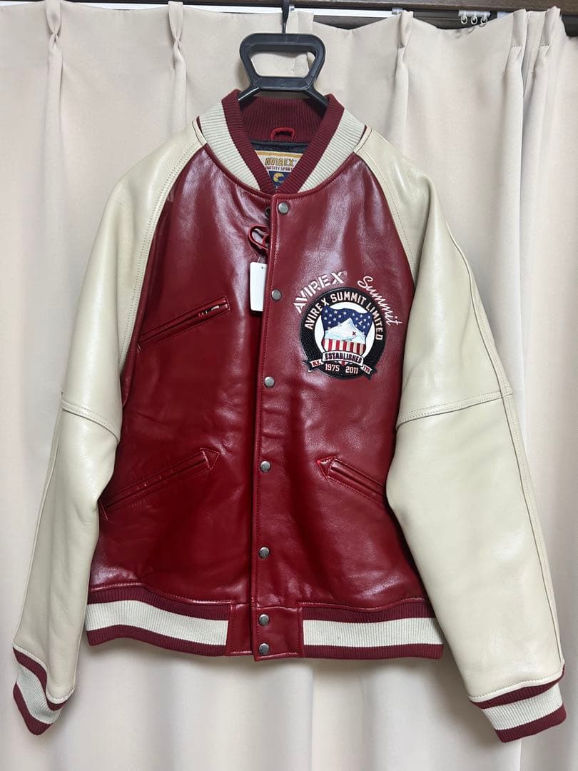 ジャケット・アウター Summit x Avirex leather varsity jacket