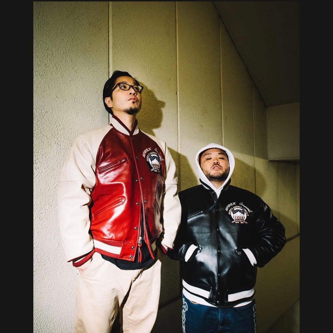 ジャケット・アウター Summit x Avirex leather varsity jacket