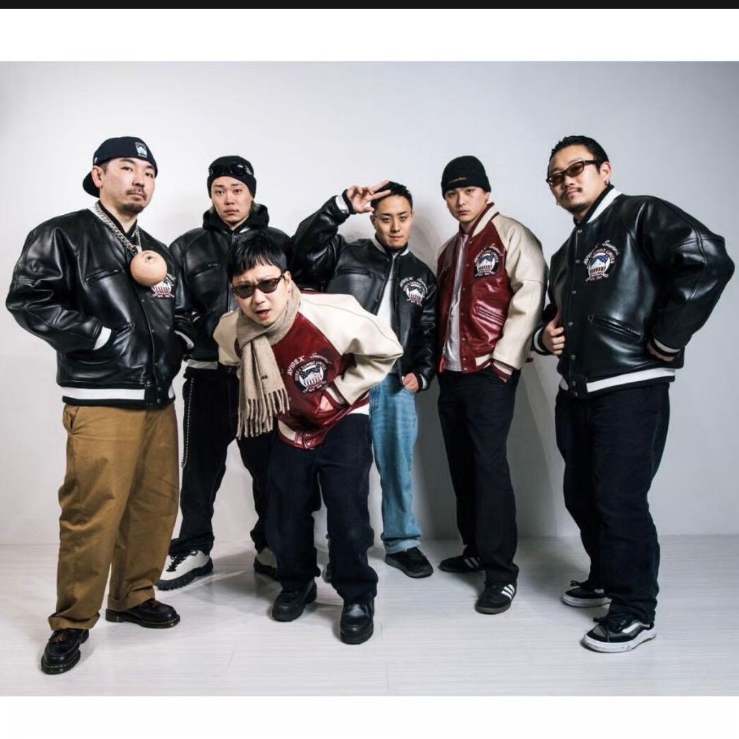 ジャケット・アウター Summit x Avirex leather varsity jacket