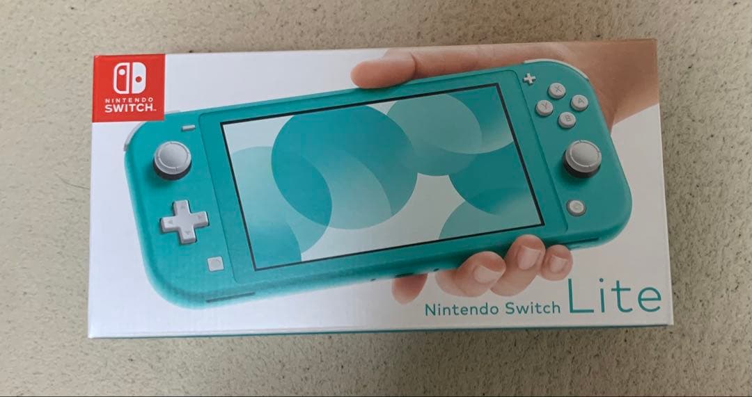 Nintendo switch lite ターコイズ