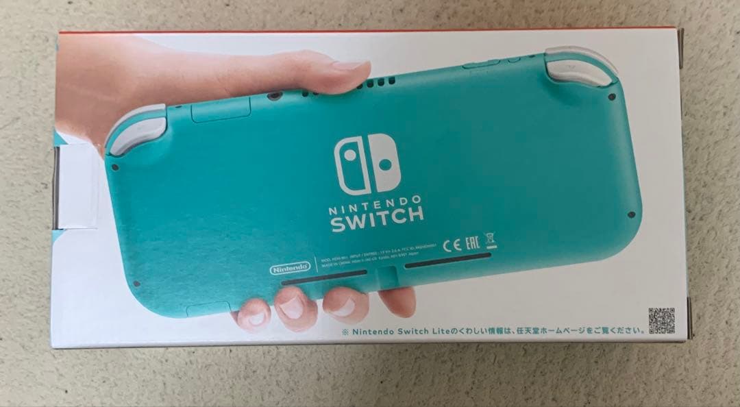 Nintendo switch lite ターコイズ