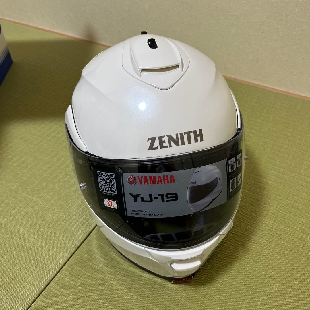 【新品未使用】YAMAHA フルフェイスヘルメット YJ-19 XL ホワイト