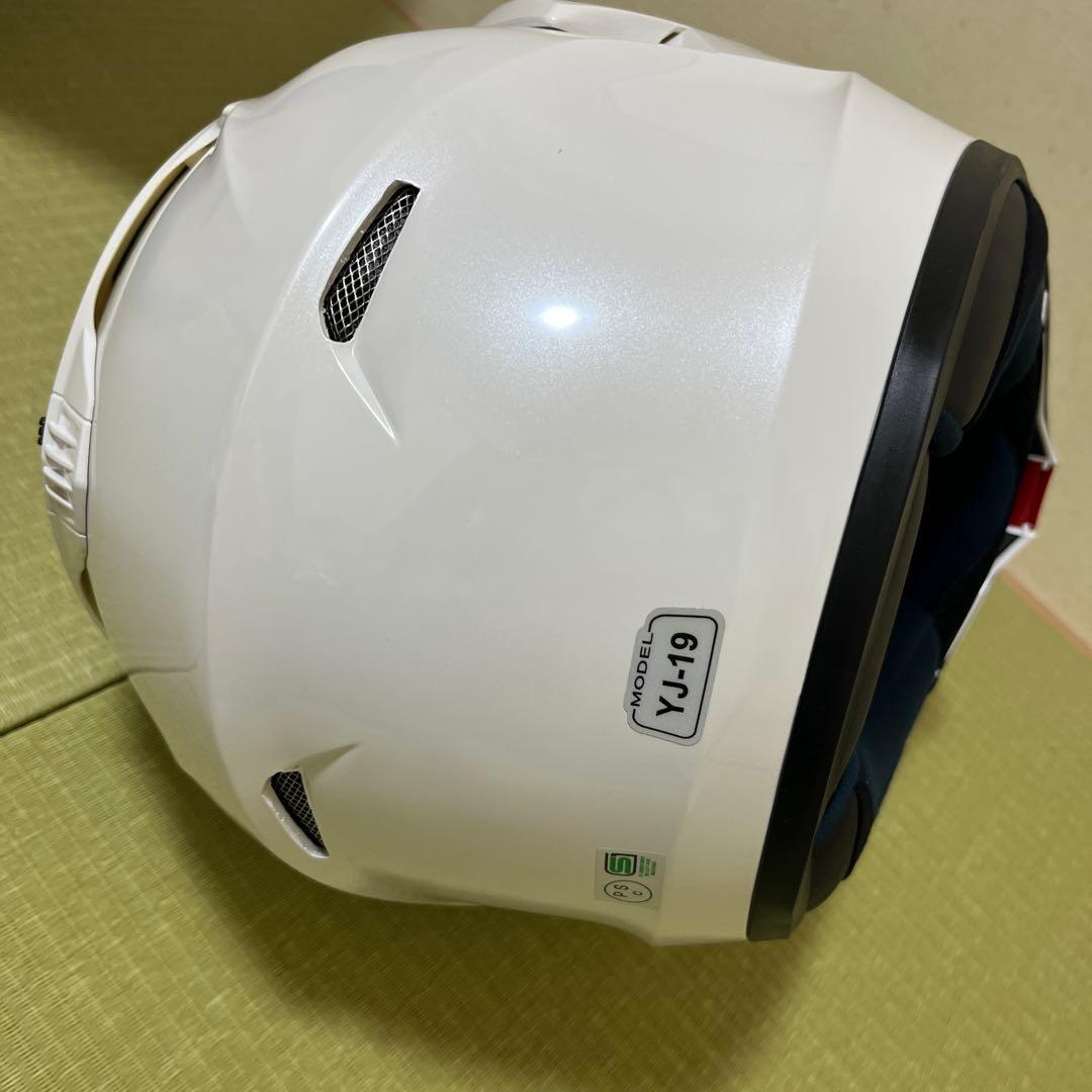 【新品未使用】YAMAHA フルフェイスヘルメット YJ-19 XL ホワイト
