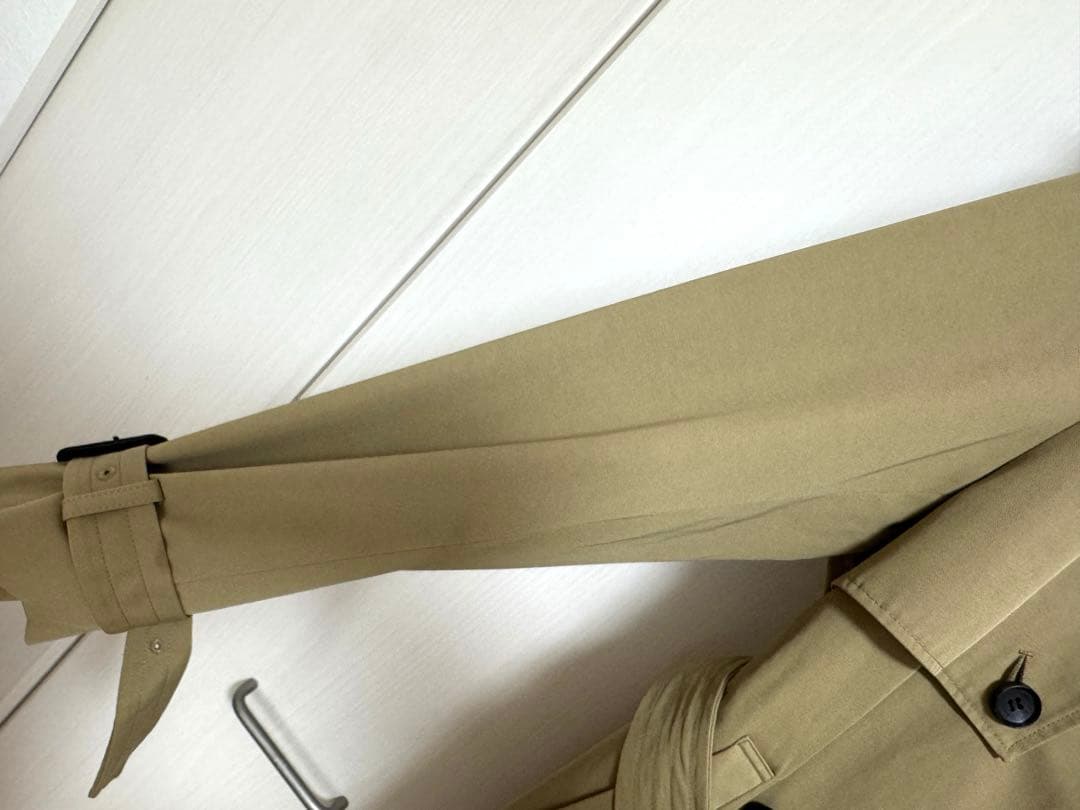 anuans ハーフオーバートレンチコート　BEIGE M