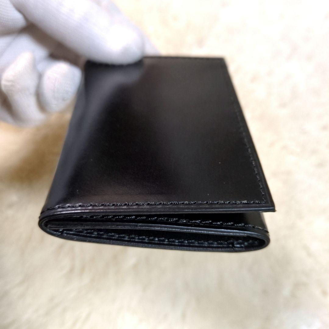 PRAIRIE　PRESSo Noir　プレッソ　ノワール　三つ折り財布