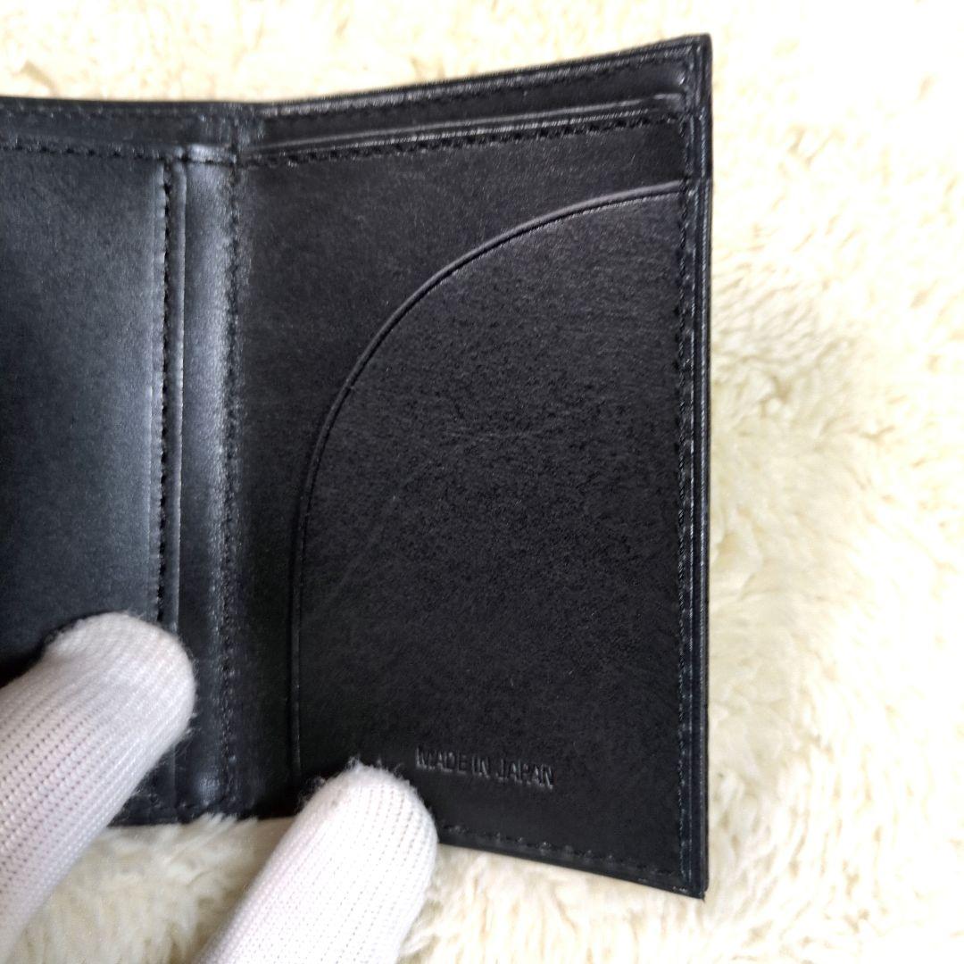 PRAIRIE　PRESSo Noir　プレッソ　ノワール　三つ折り財布