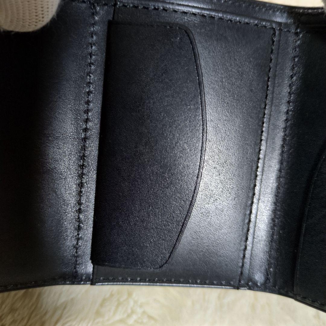PRAIRIE　PRESSo Noir　プレッソ　ノワール　三つ折り財布