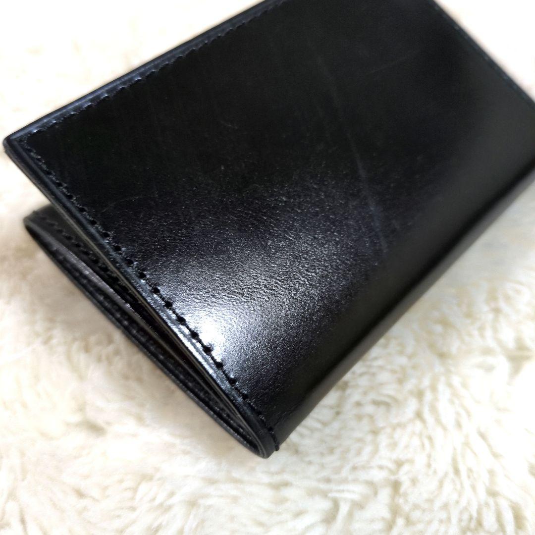 PRAIRIE　PRESSo Noir　プレッソ　ノワール　三つ折り財布