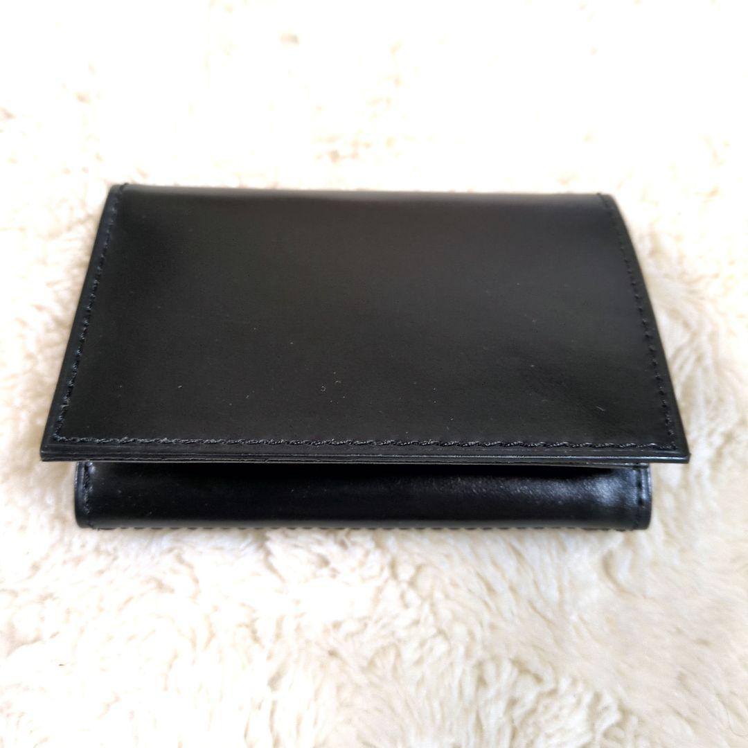 PRAIRIE　PRESSo Noir　プレッソ　ノワール　三つ折り財布