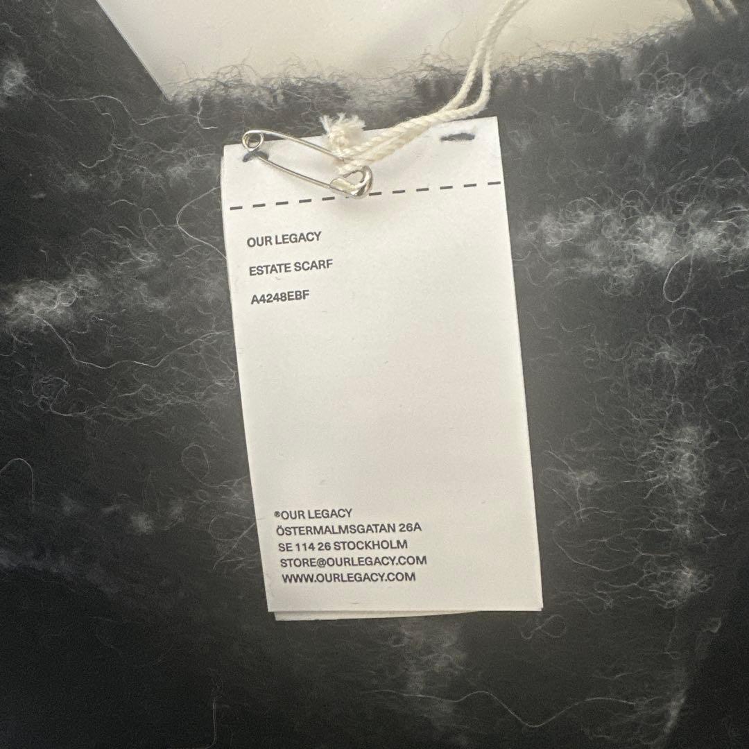 OUR LEGACY アワーレガシー ESTATE SCARF マフラー