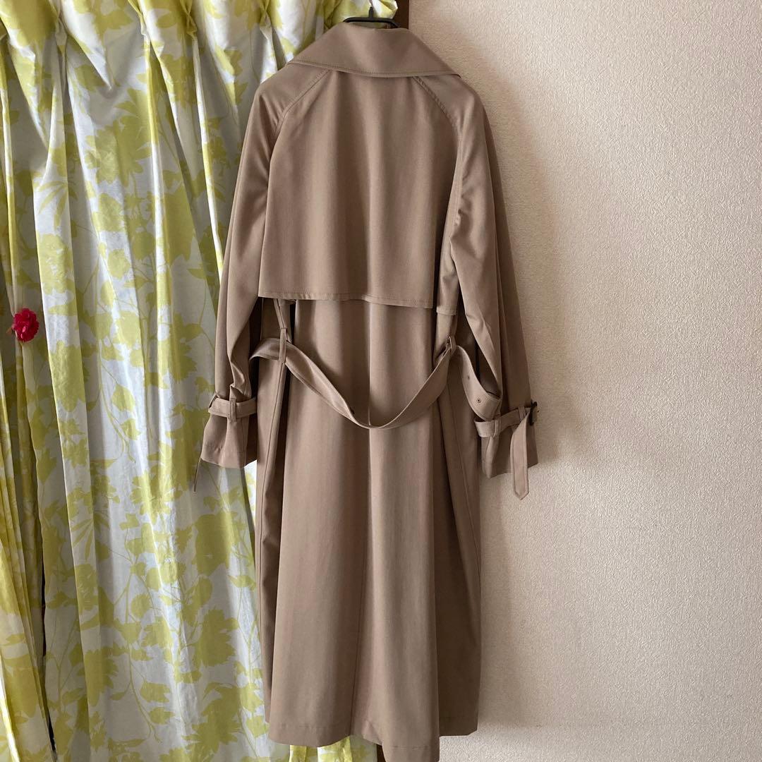 gabardineトレンチ 36 ベージュ ドゥーズィエムクラス