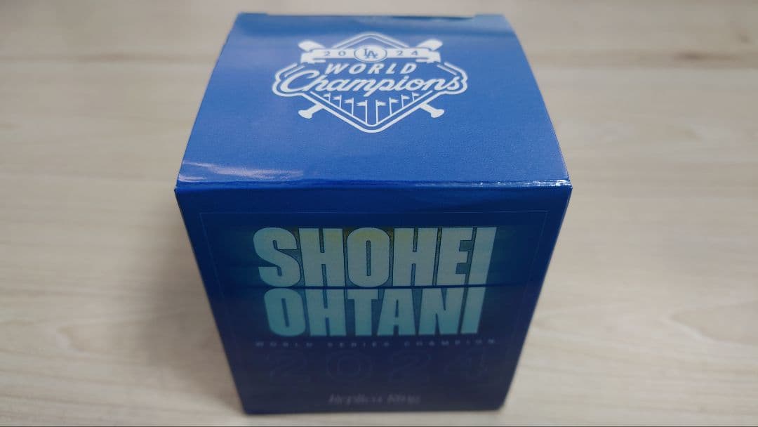 ともまる ドジャース 大谷翔平 ワールドチャンピオン リング 2024