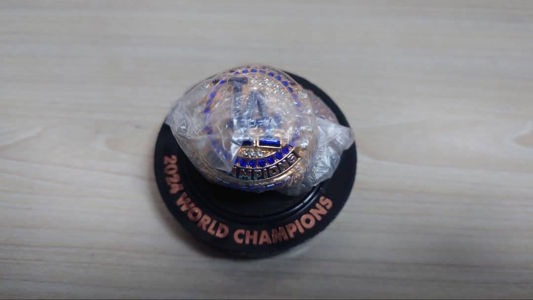 ともまる ドジャース 大谷翔平 ワールドチャンピオン リング 2024