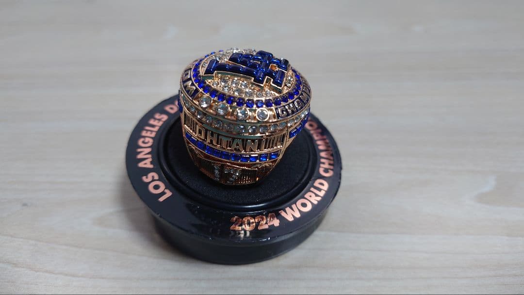 ともまる ドジャース 大谷翔平 ワールドチャンピオン リング 2024