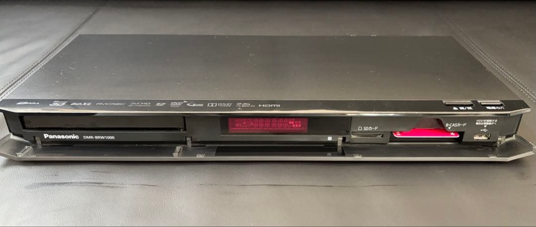 中古品　パナソニック ブルーレイレコーダー　DMR-BRW1000