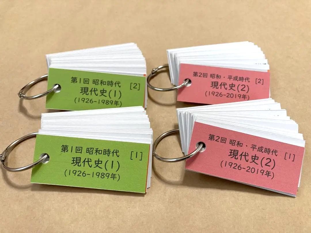 カット済【中学受験】社会 歴史[決定版] 暗記カード 予習シリーズ d