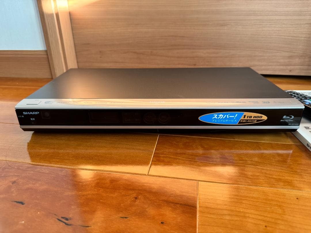 シャープ BD-SP1000 ブルーレイレコーダー