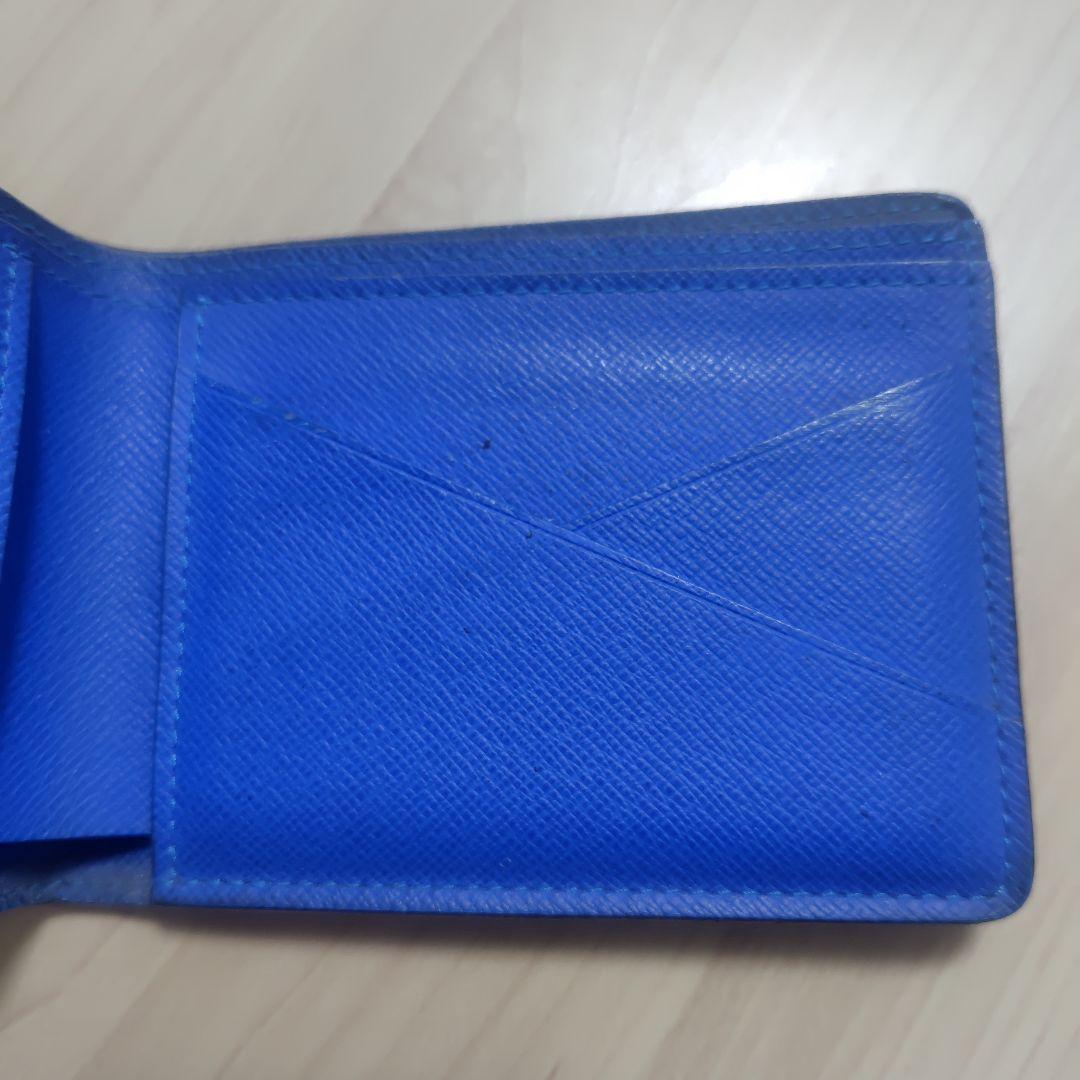 Louis Vuitton 二つ折り財布 /ブルーライン