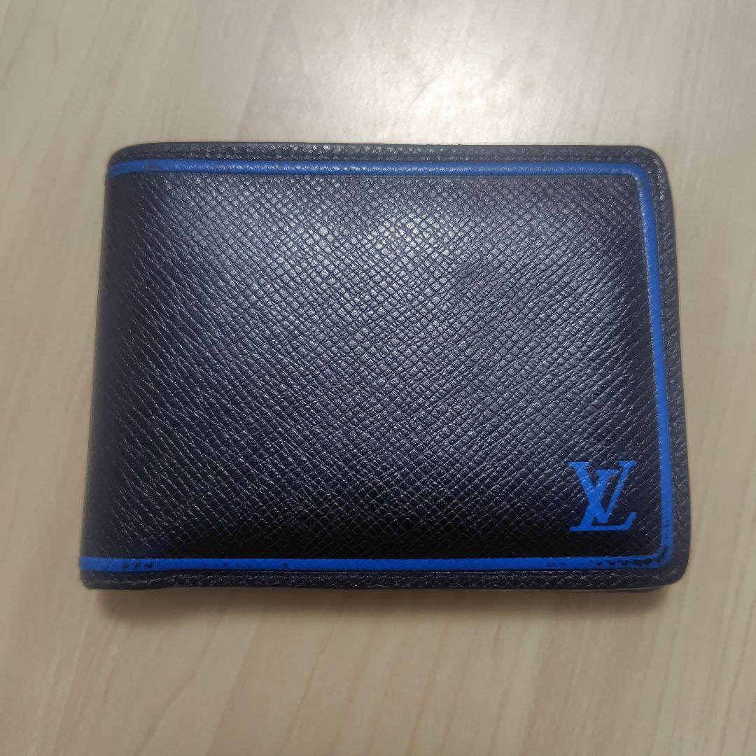 Louis Vuitton 二つ折り財布 /ブルーライン