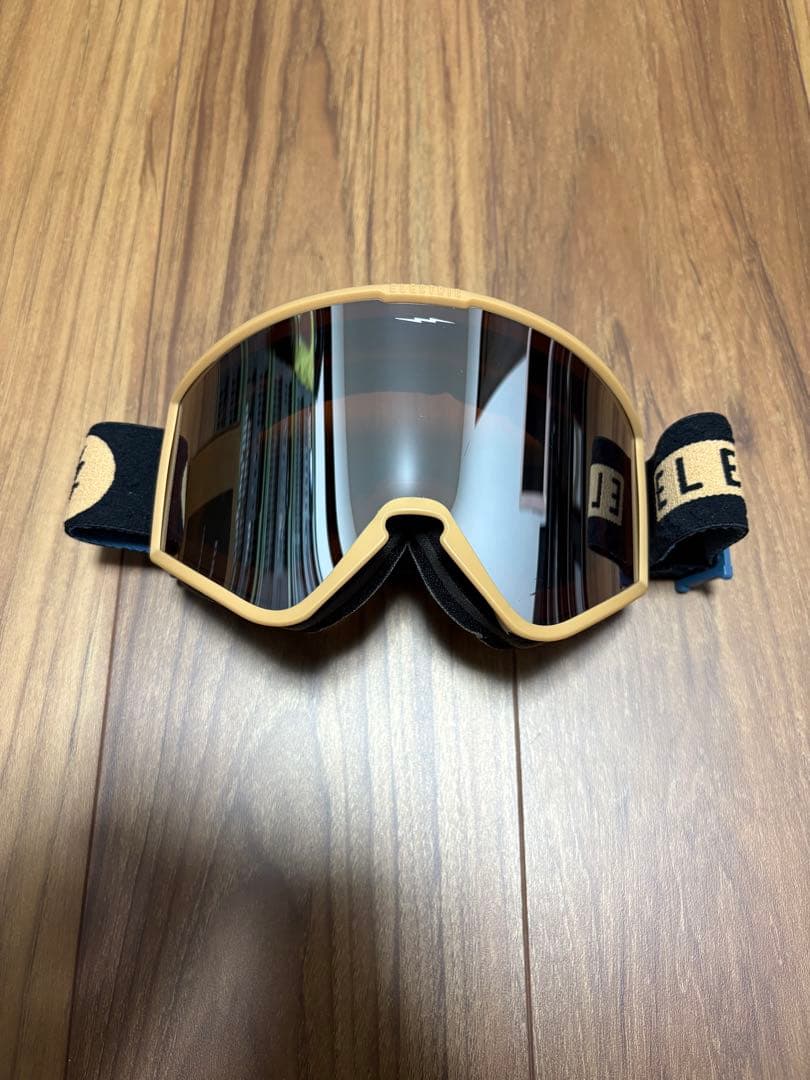 美品 Electric EK1 ゴーグル Flood Black Gum