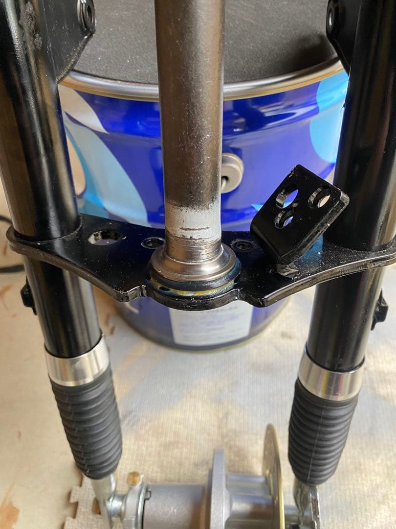 値下げ！モンキー　5cmローダウン＆ディスク付 フロントフォーク キット