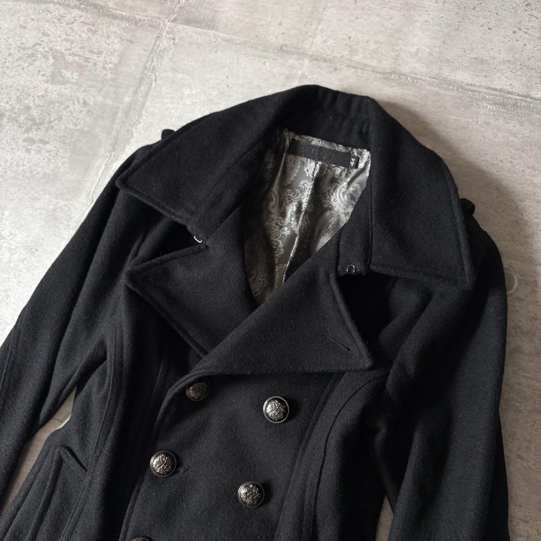 ジャケット・アウター 00s archive FUGA wool coat gimmick y2k