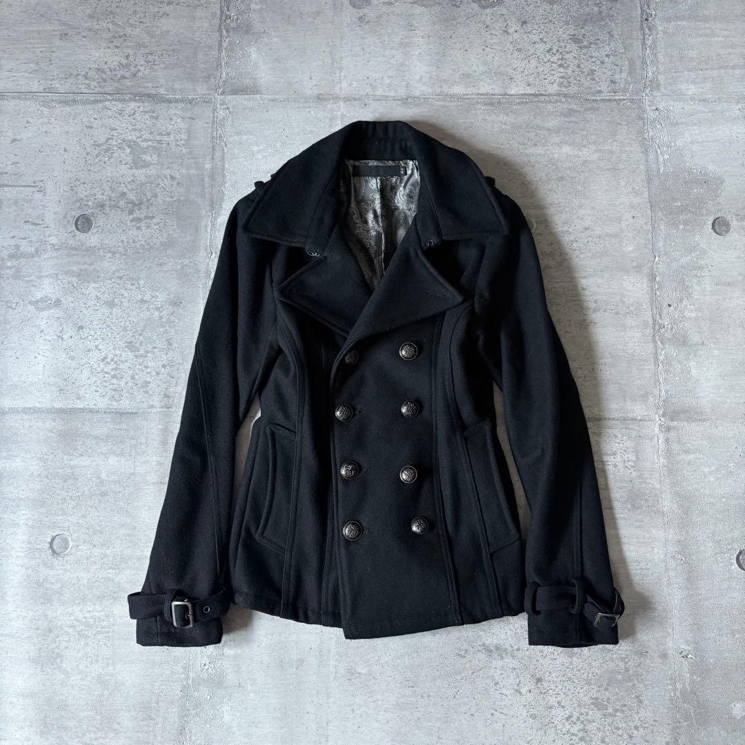 ジャケット・アウター 00s archive FUGA wool coat gimmick y2k
