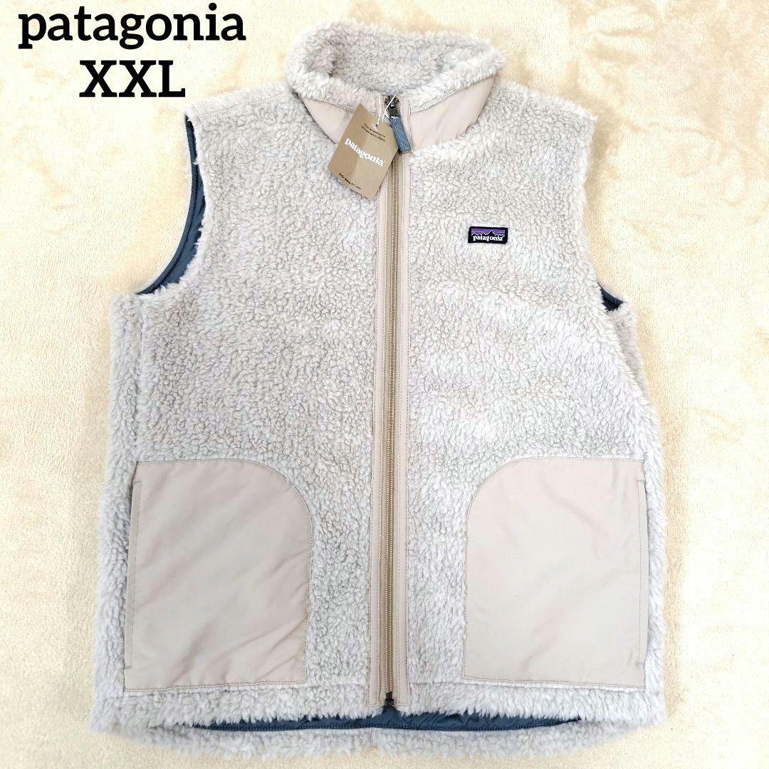 新品未使用 パタゴニア キッズ レトロX ベスト XXL ベージュ
