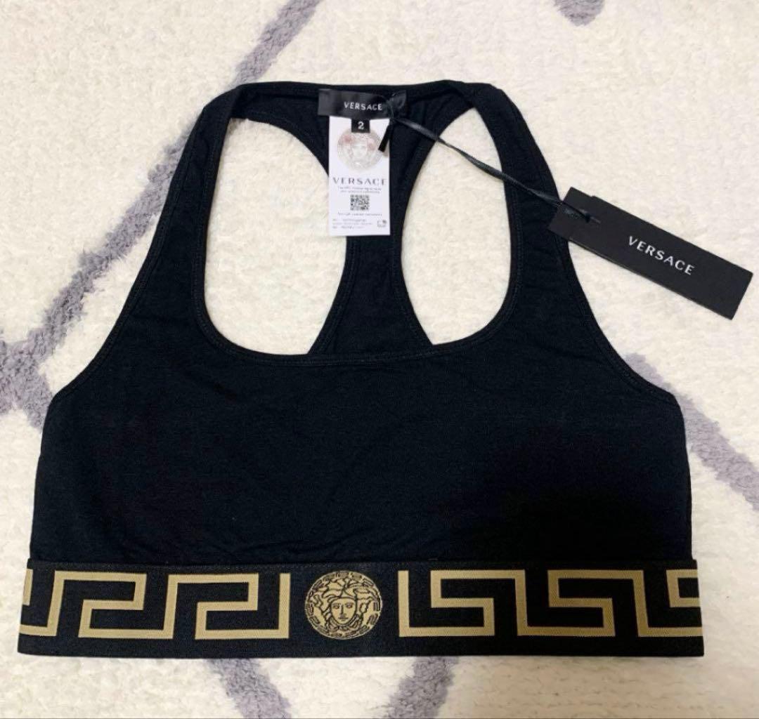 値下げ！【新品】versace スポーツブラ　Ｍサイズ