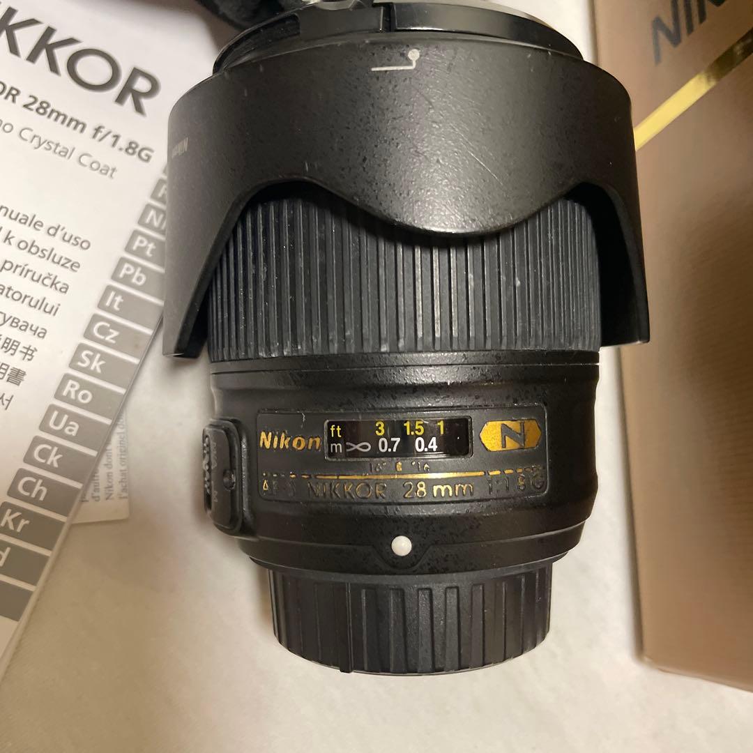Nikon AF-S NIKKOR 28mm f/1.8G レンズ