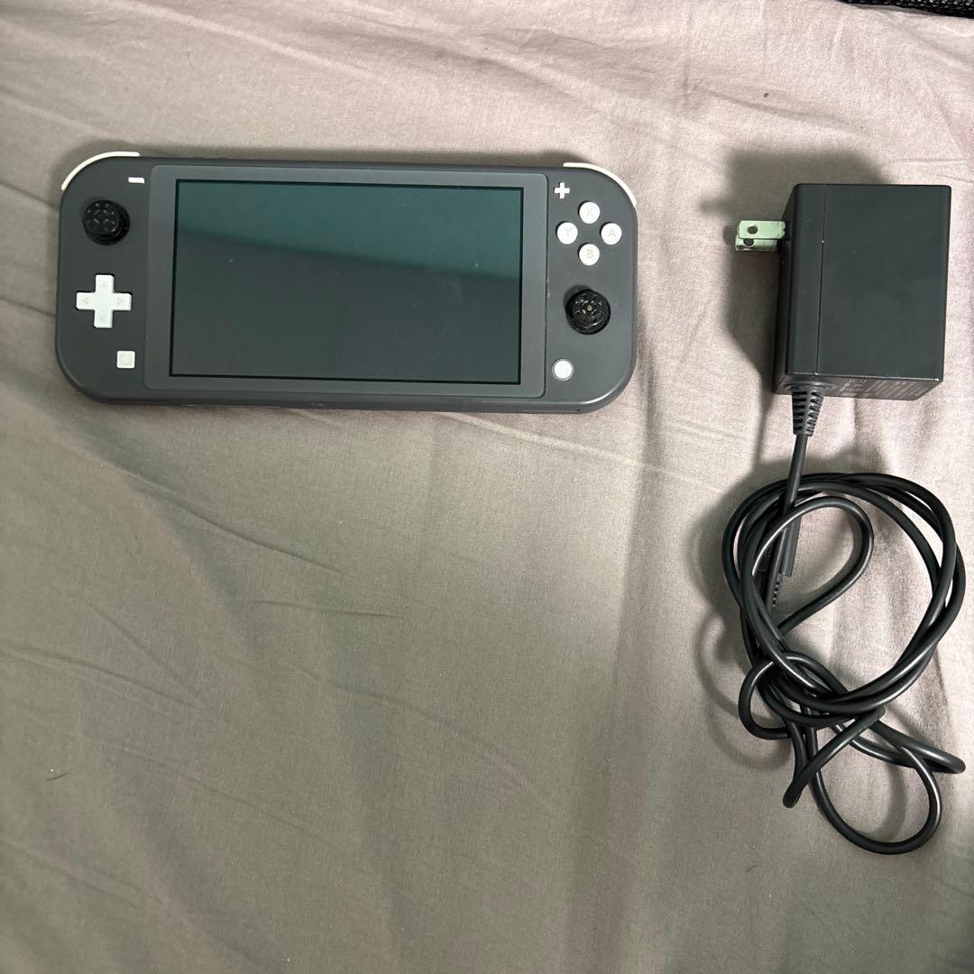 Nintendo Switch Lite グレー 充電器付き