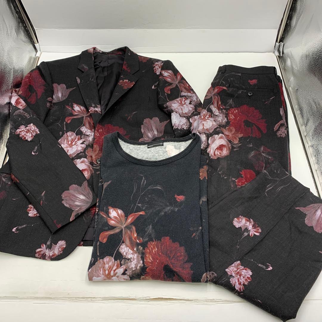 67▢LAD MUSICIANフラワー柄セットアップ3点まとめ TS0129-2