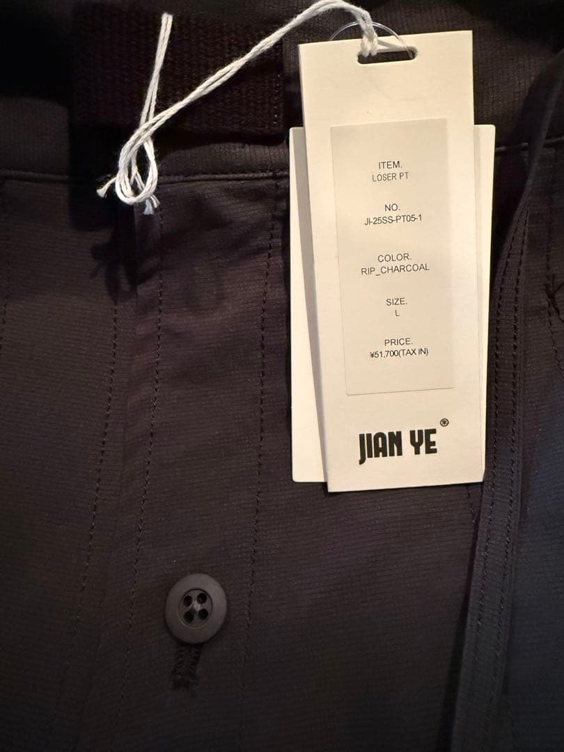 パンツ 25SS JIAN YE LOSER PANTS L