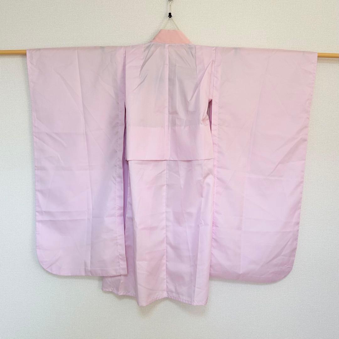 七五三　着物　7歳　女の子　13点セット　深緑　束ね熨斗　花車　四季草花　金彩