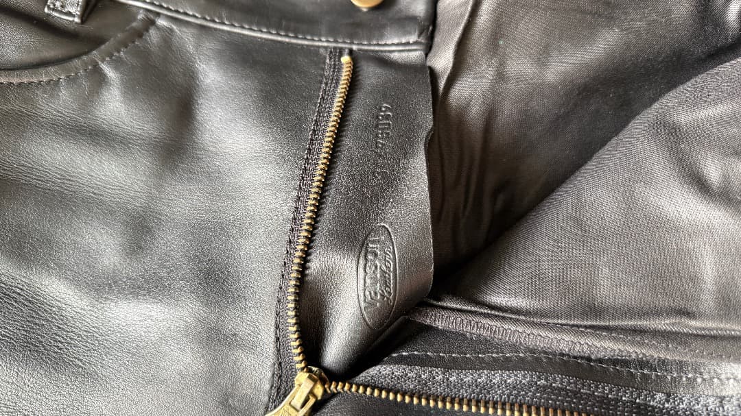 VANSON レザー パンツ 30インチ