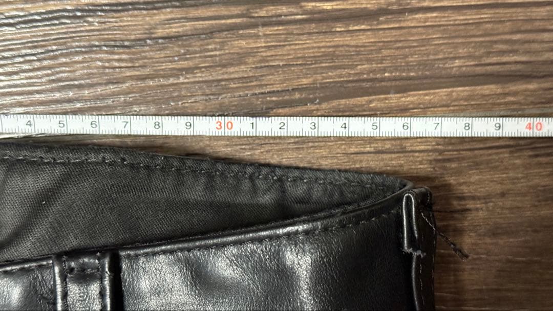 VANSON レザー パンツ 30インチ