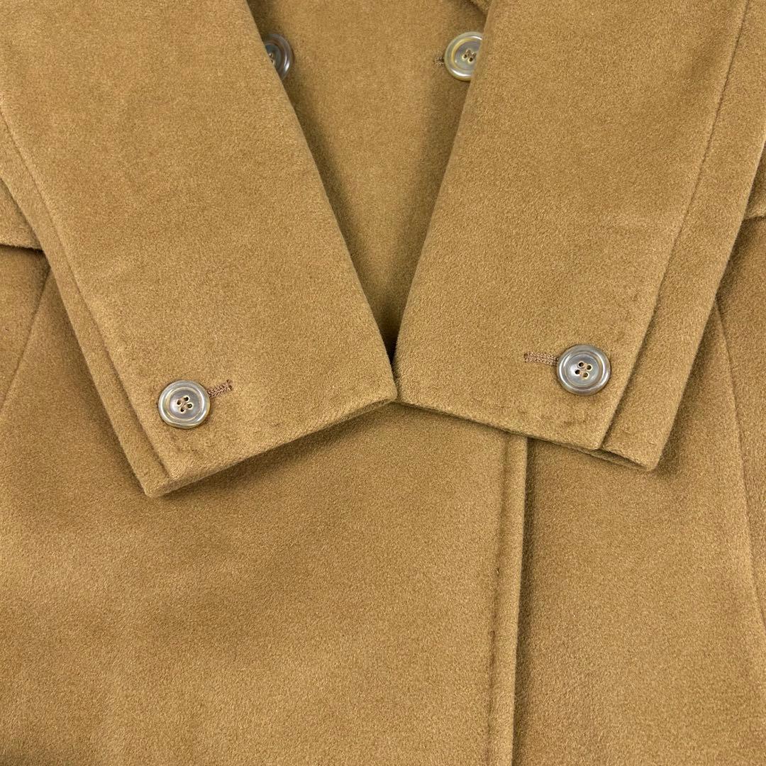 SPORTMAXマックスマーラ カシミヤアンゴラ マキシダブルチェスターコート