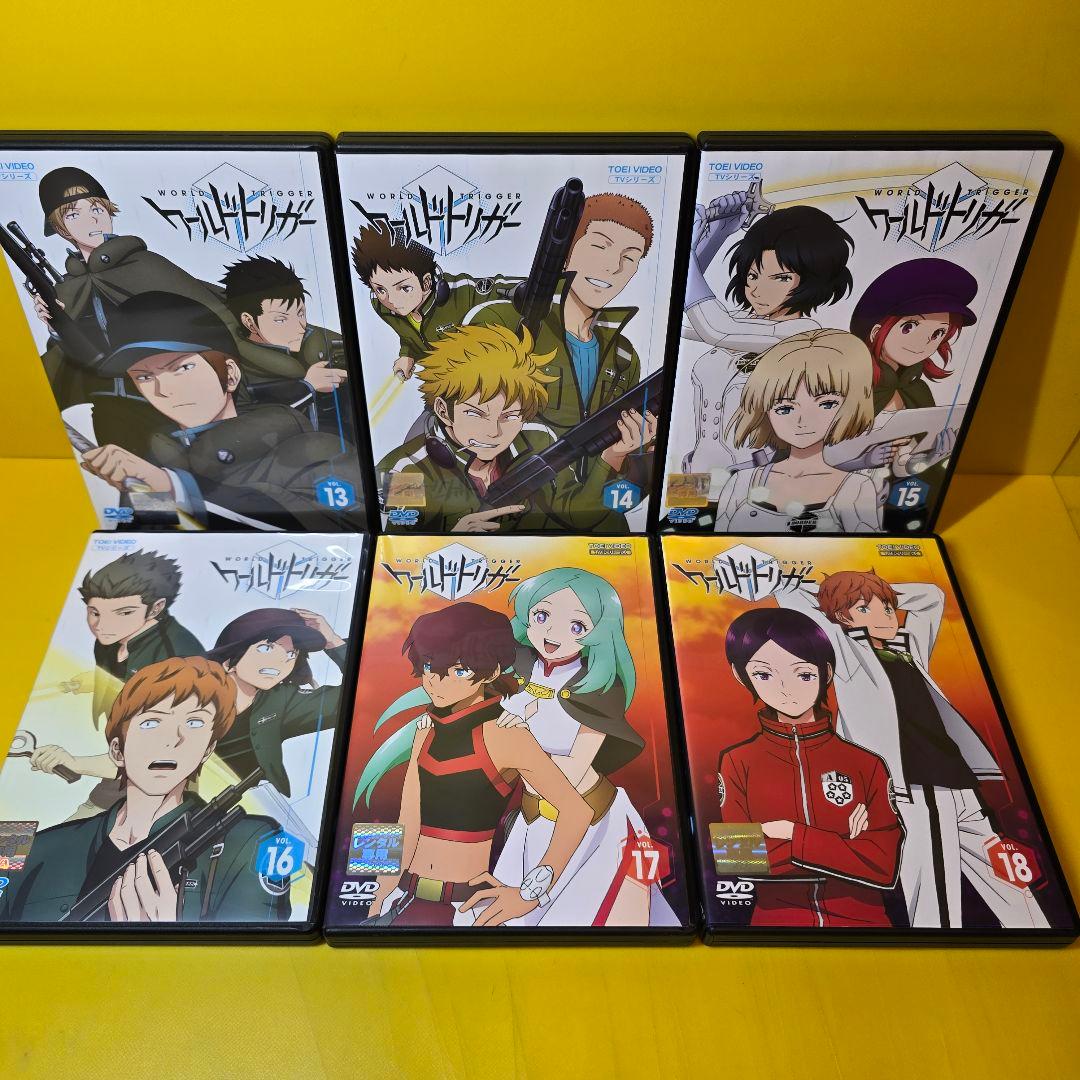 ※新品ケース交換済み　ワールドトリガー DVD 1期〜3期 全32巻 全巻セット
