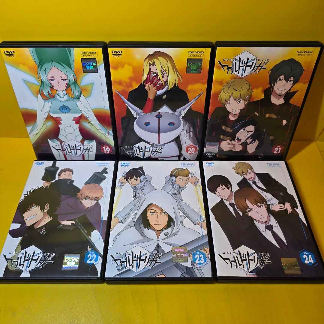 ※新品ケース交換済み　ワールドトリガー DVD 1期〜3期 全32巻 全巻セット