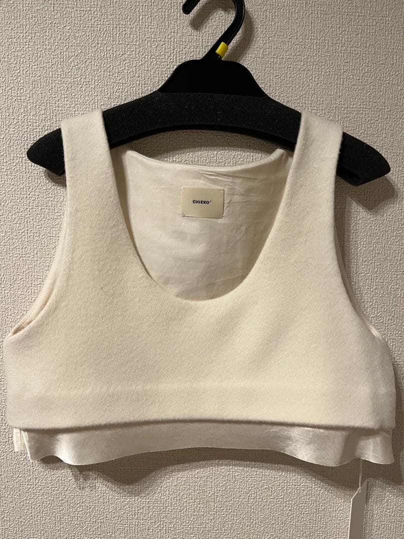 chieko+ lamb wool bistier ホワイト 36