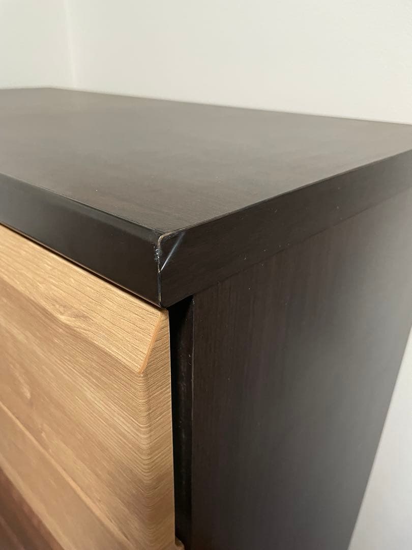 木製チェスト ブラウン