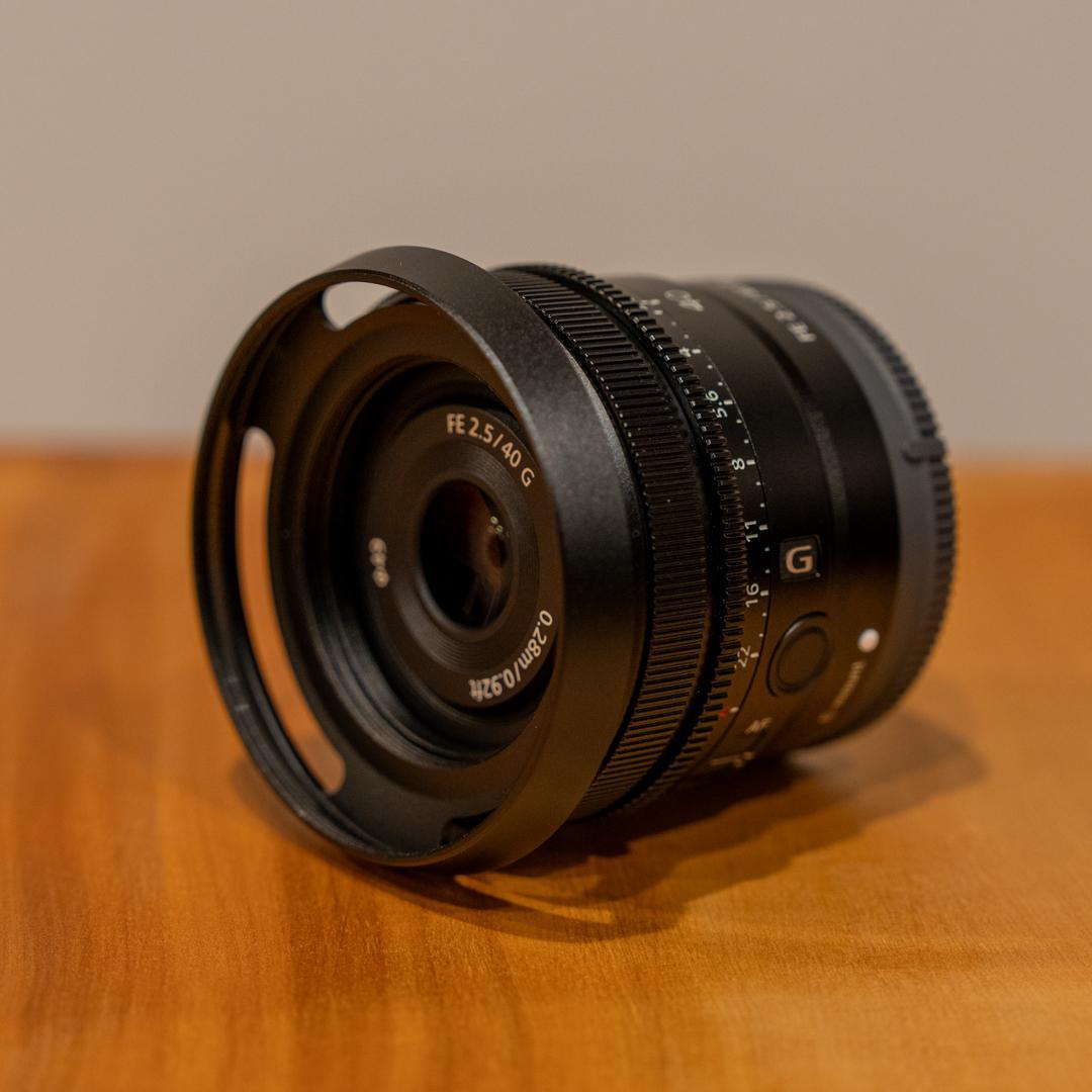 SONY FE 40mm F2.5 G レンズ SEL40F25G