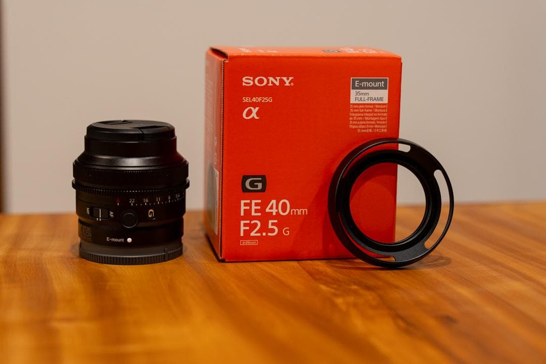 SONY FE 40mm F2.5 G レンズ SEL40F25G